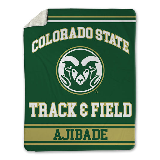 Colorado State - NCAA Men's Track & Field : Pd Ajibade - Blanket-0