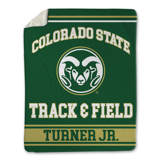 Colorado State - NCAA Men's Track & Field : Travis Turner Jr. - Blanket-0
