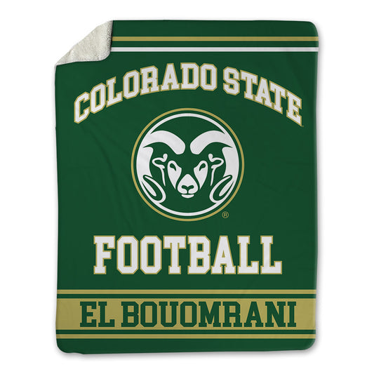 Colorado State - NCAA Football : Ishi El Bouomrani - Blanket-0