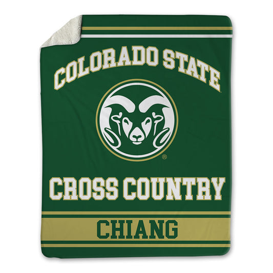 Colorado State - NCAA Men's Cross Country : William Chiang - Blanket-0