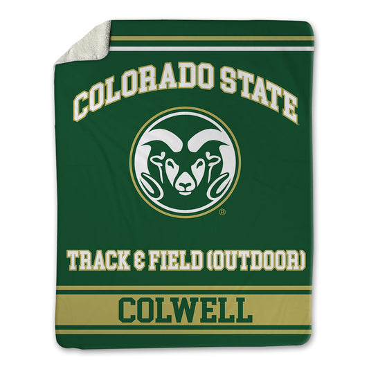 Colorado State - NCAA Men's Track & Field : Tyler Colwell - Blanket-0