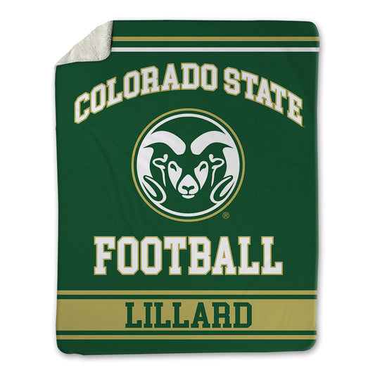 Colorado State - NCAA Football : Berlin Lillard - Blanket-0