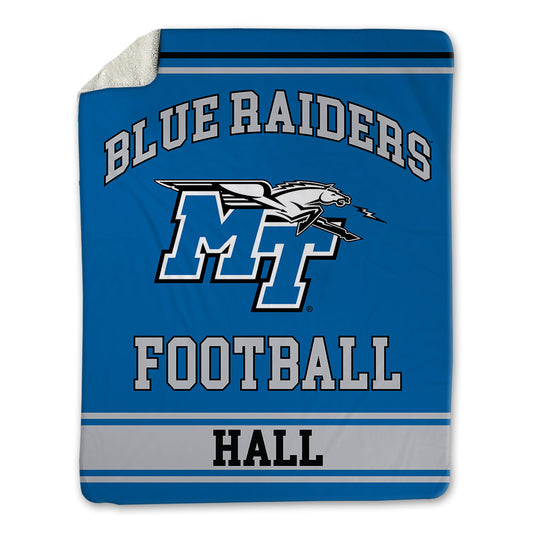 MTSU - NCAA Football : Camari Hall - Blanket-0