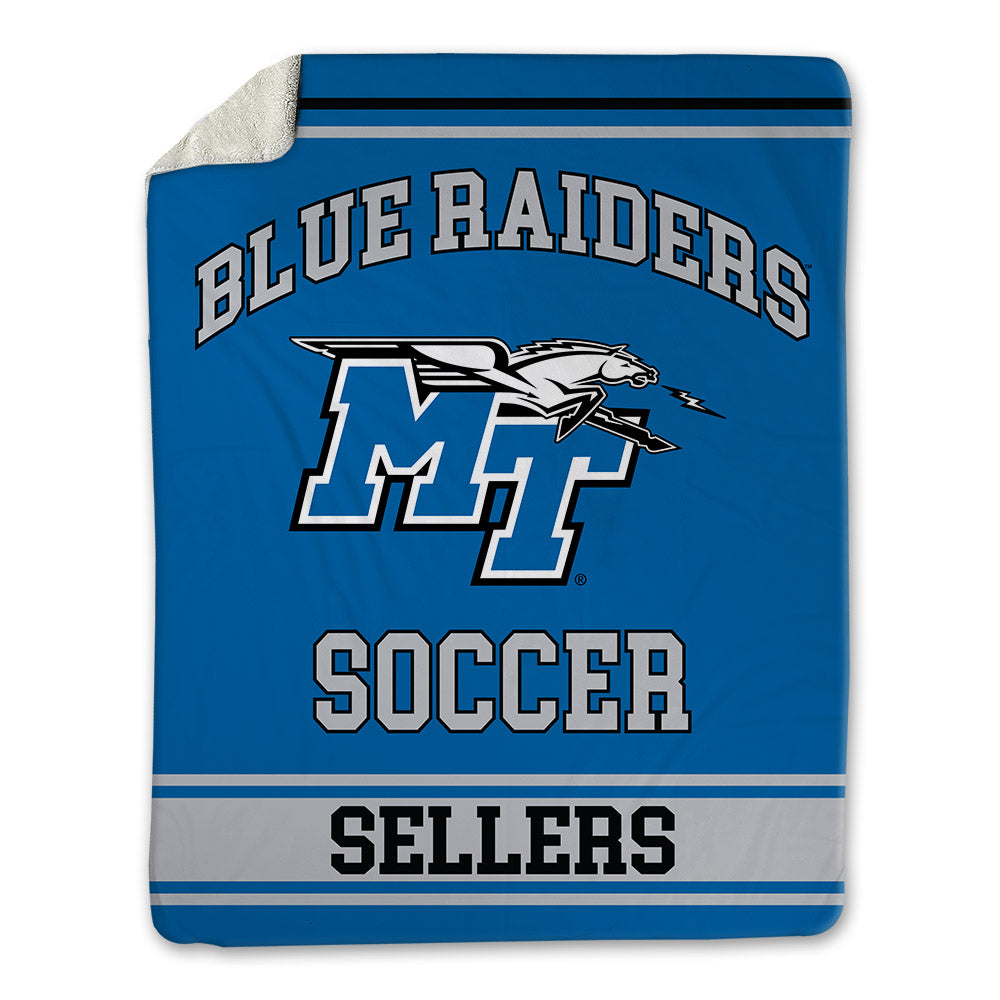 MTSU - NCAA Women's Soccer : Ella Sellers - Blanket-0