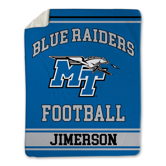 MTSU - NCAA Football : Jonas Jimerson - Blanket-0