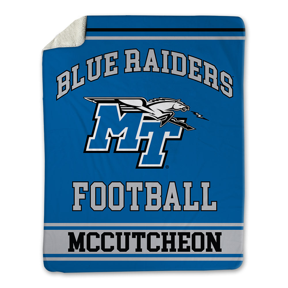 MTSU - NCAA Football : Dyson McCutcheon - Blanket-0