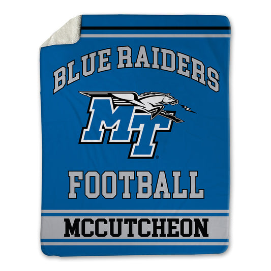 MTSU - NCAA Football : Dyson McCutcheon - Blanket-0