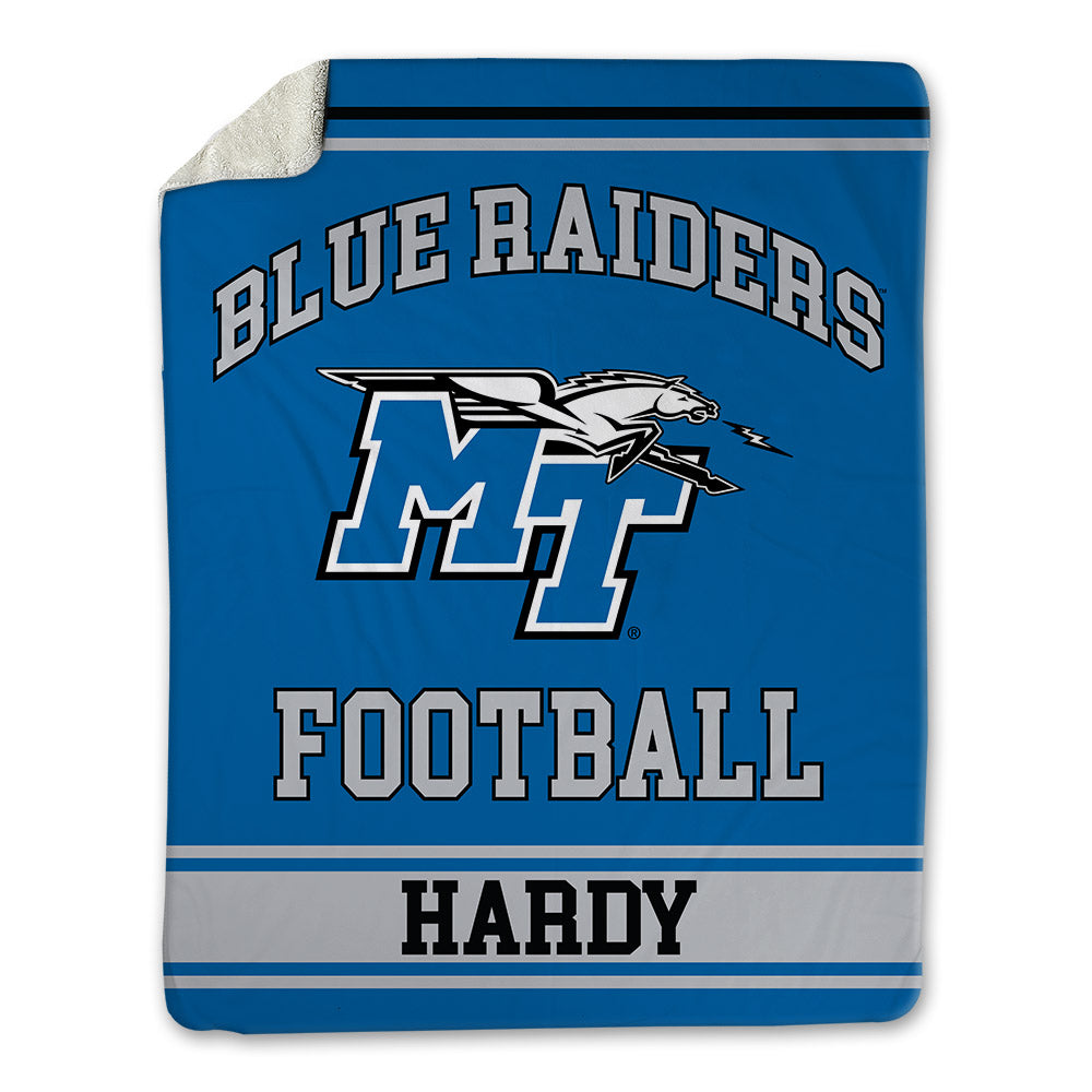MTSU - NCAA Football : Jason Hardy - Blanket-0