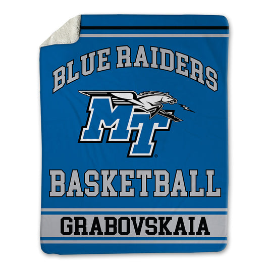 MTSU - NCAA Women's Basketball : Iuliia Grabovskaia - Blanket-0