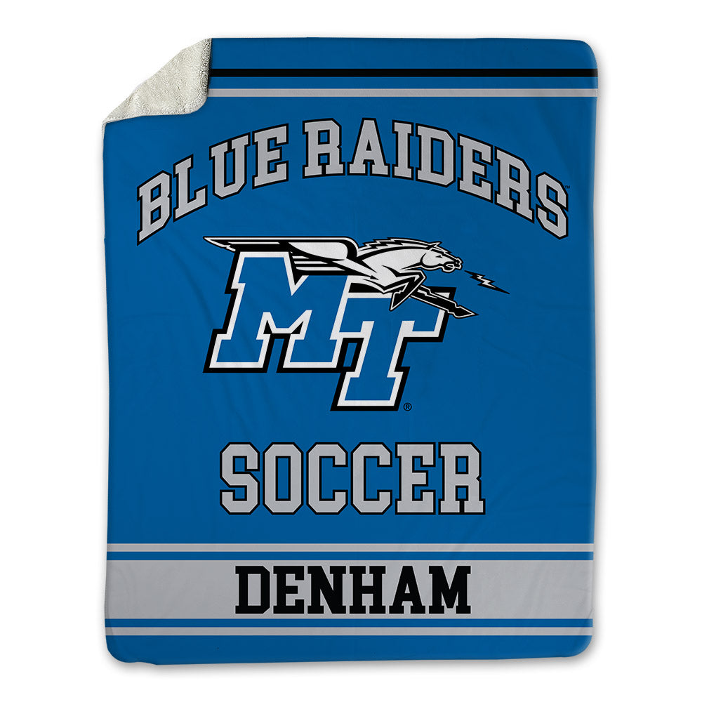 MTSU - NCAA Women's Soccer : Ania Denham - Blanket-0