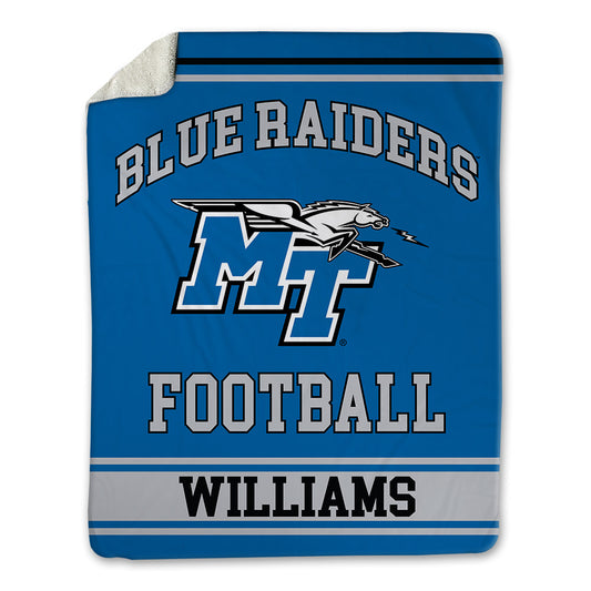 MTSU - NCAA Football : Rocco Williams - Blanket-0