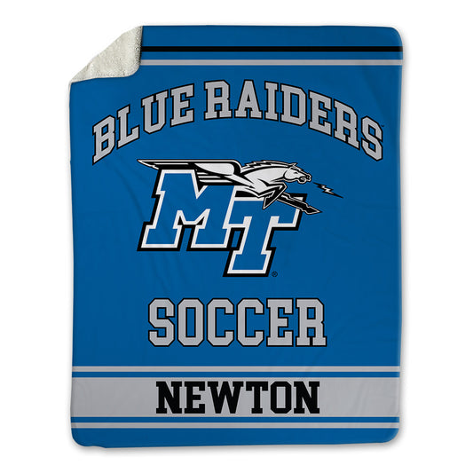 MTSU - NCAA Women's Soccer : Scottie Newton - Blanket-0
