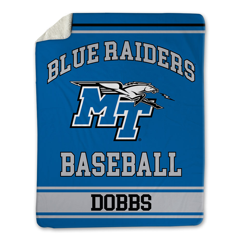 MTSU - NCAA Baseball : Mason Dobbs - Blanket-0