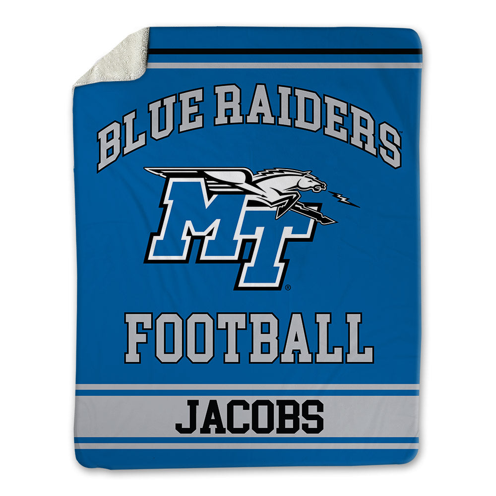MTSU - NCAA Football : Tim Jacobs - Blanket-0