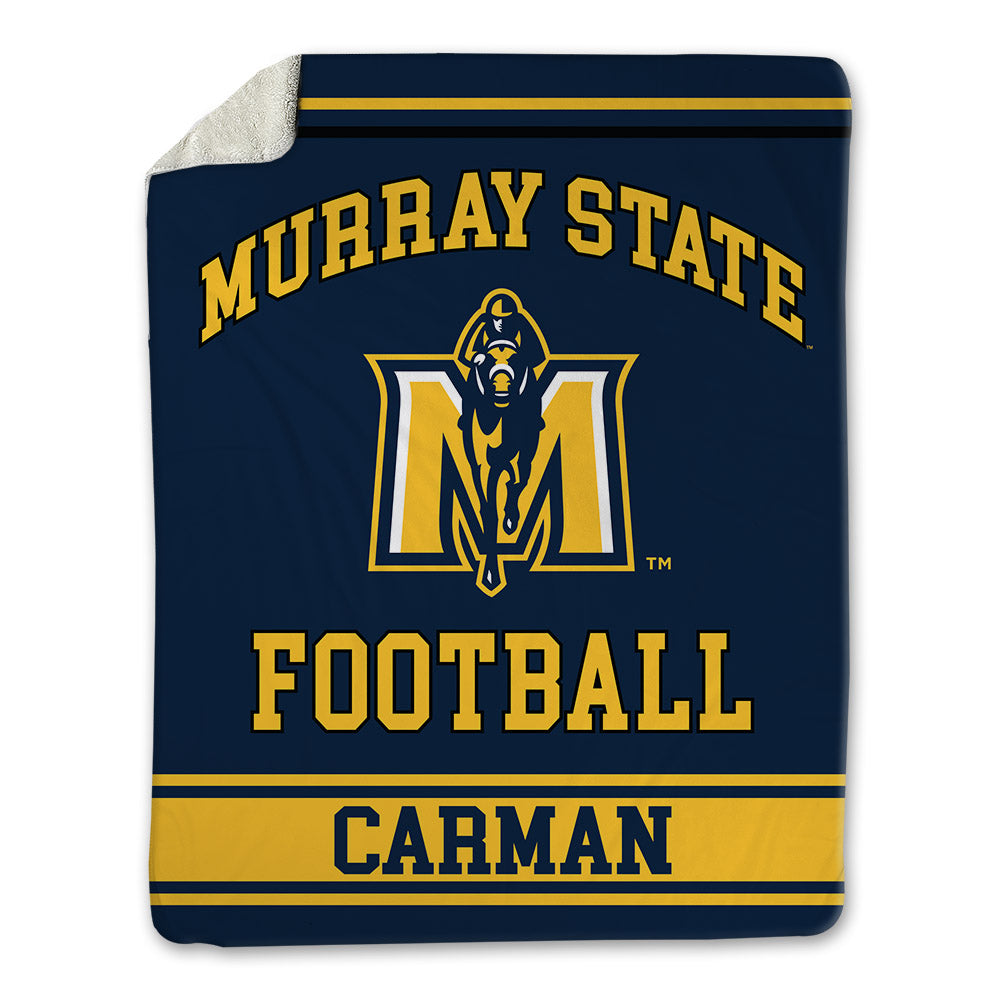 Murray State - NCAA Football : Demetrius Carman - Blanket-0