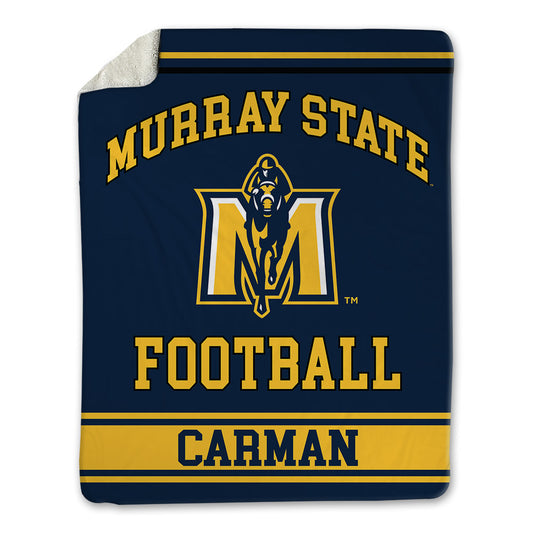 Murray State - NCAA Football : Demetrius Carman - Blanket-0