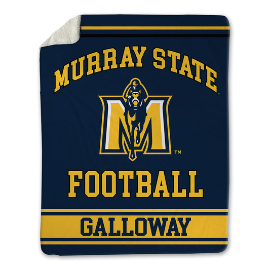 Murray State - NCAA Football : Daz Galloway - Blanket-0