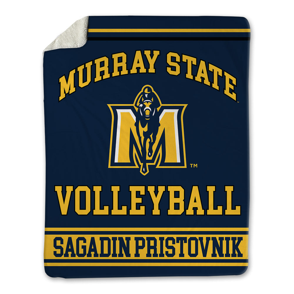 Murray State - NCAA Women's Volleyball : MIJA SAGADIN PRISTOVNIK - Blanket-0