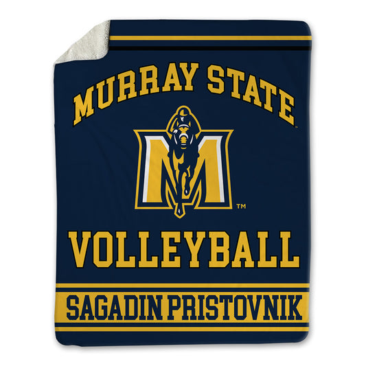 Murray State - NCAA Women's Volleyball : MIJA SAGADIN PRISTOVNIK - Blanket-0