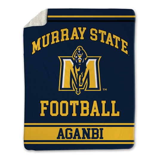 Murray State - NCAA Football : Daniel Aganbi - Blanket-0