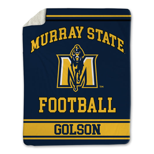 Murray State - NCAA Football : Brandon Golson - Blanket-0