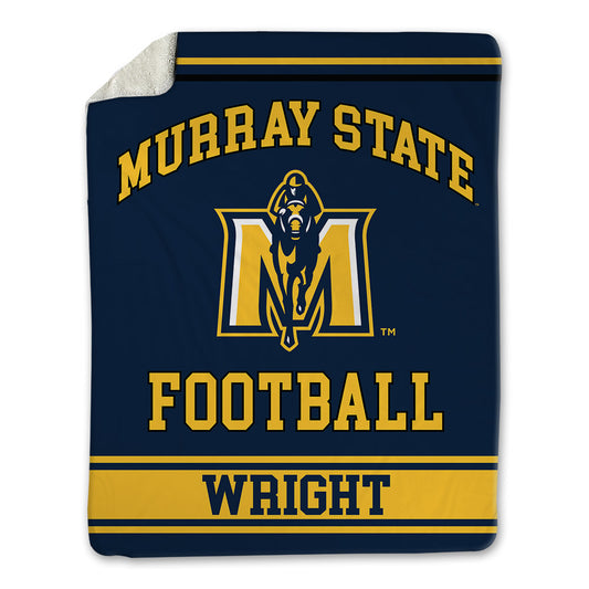 Murray State - NCAA Football : baxter wright - Blanket-0