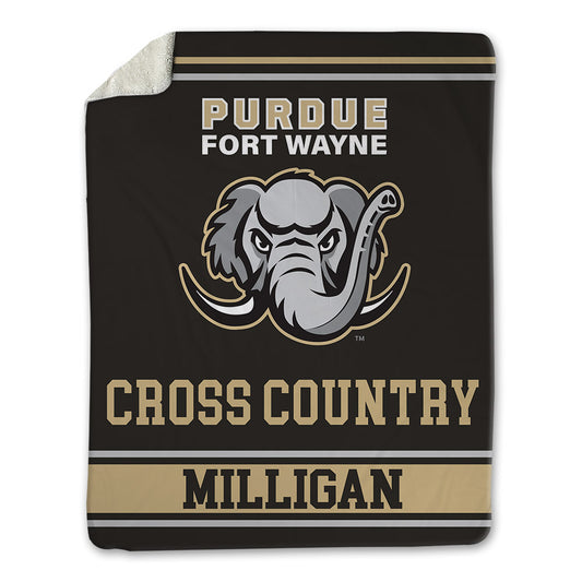 PFW - NCAA Women's Cross Country : Ava Milligan - Blanket-0