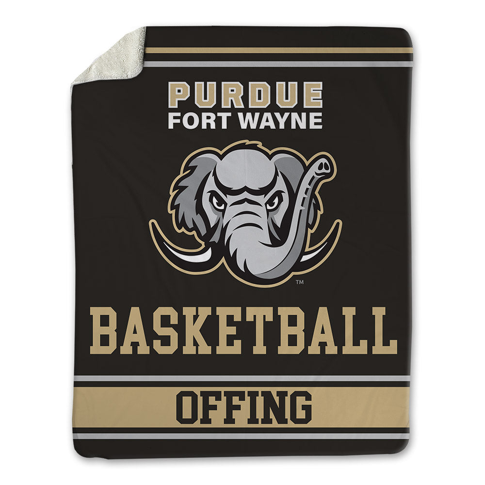 PFW - NCAA Women's Basketball : Hillary Offing - Blanket-0
