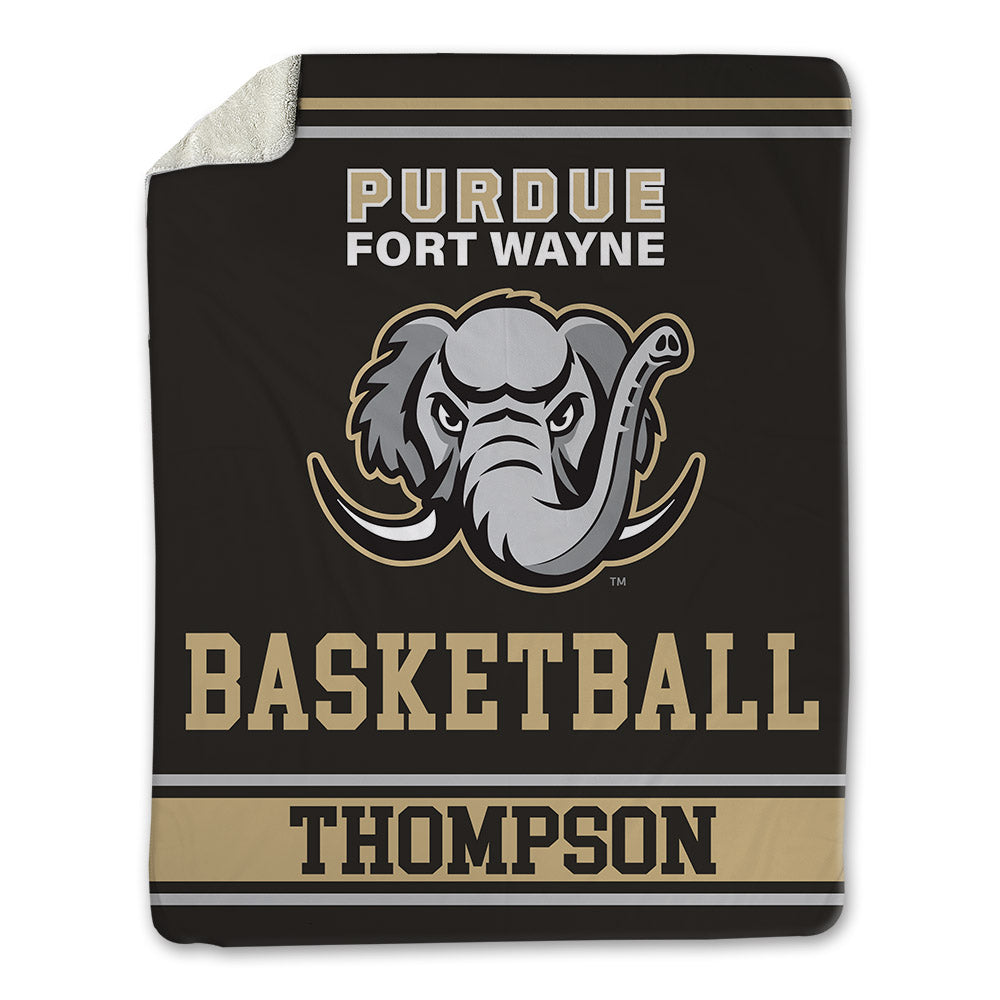 PFW - NCAA Men's Basketball : Carl Thompson - Blanket-0