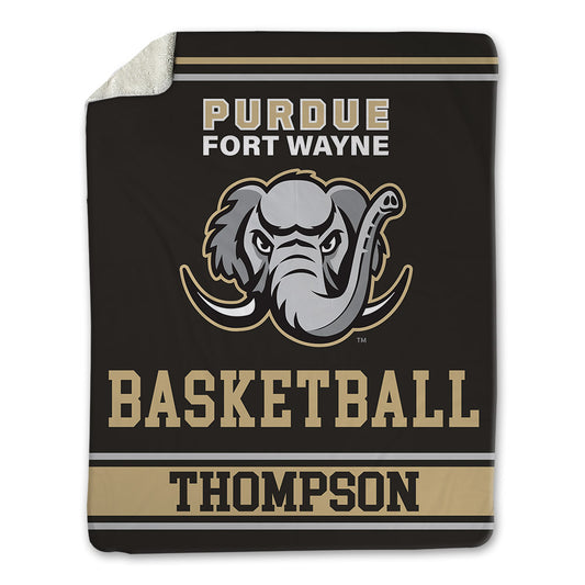 PFW - NCAA Men's Basketball : Carl Thompson - Blanket-0