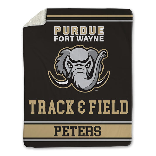 PFW - NCAA Men's Track & Field : Breijon Peters - Blanket-0