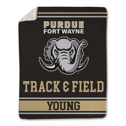 PFW - NCAA Women's Track & Field : Aniya Young - Blanket-0