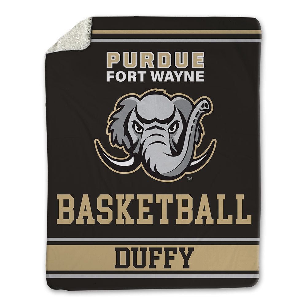 PFW - NCAA Men's Basketball : Darius Duffy - Blanket-0