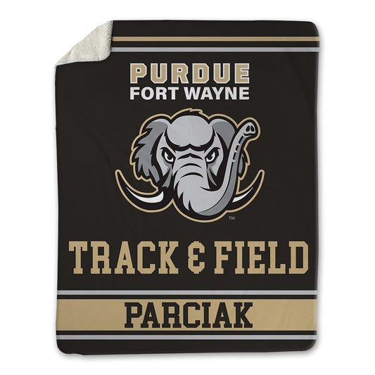 PFW - NCAA Men's Track & Field : Max Parciak - Blanket-0