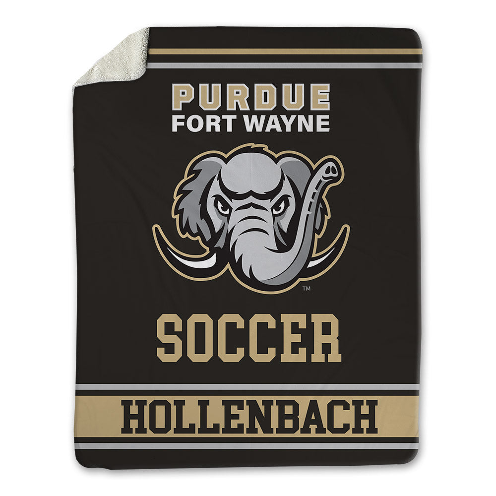PFW - NCAA Men's Soccer : Andrew Hollenbach - Blanket-0