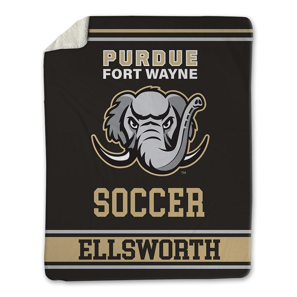 PFW - NCAA Women's Soccer : Jenna Ellsworth - Blanket-0