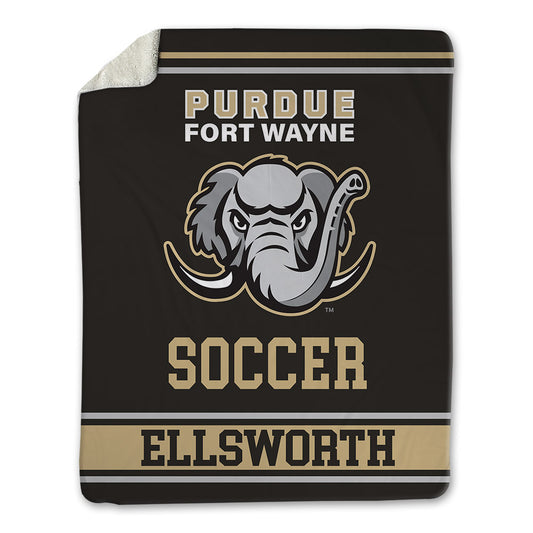 PFW - NCAA Women's Soccer : Jenna Ellsworth - Blanket-0