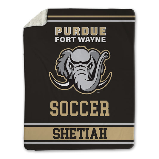 PFW - NCAA Men's Soccer : Ameer Shetiah - Blanket-0