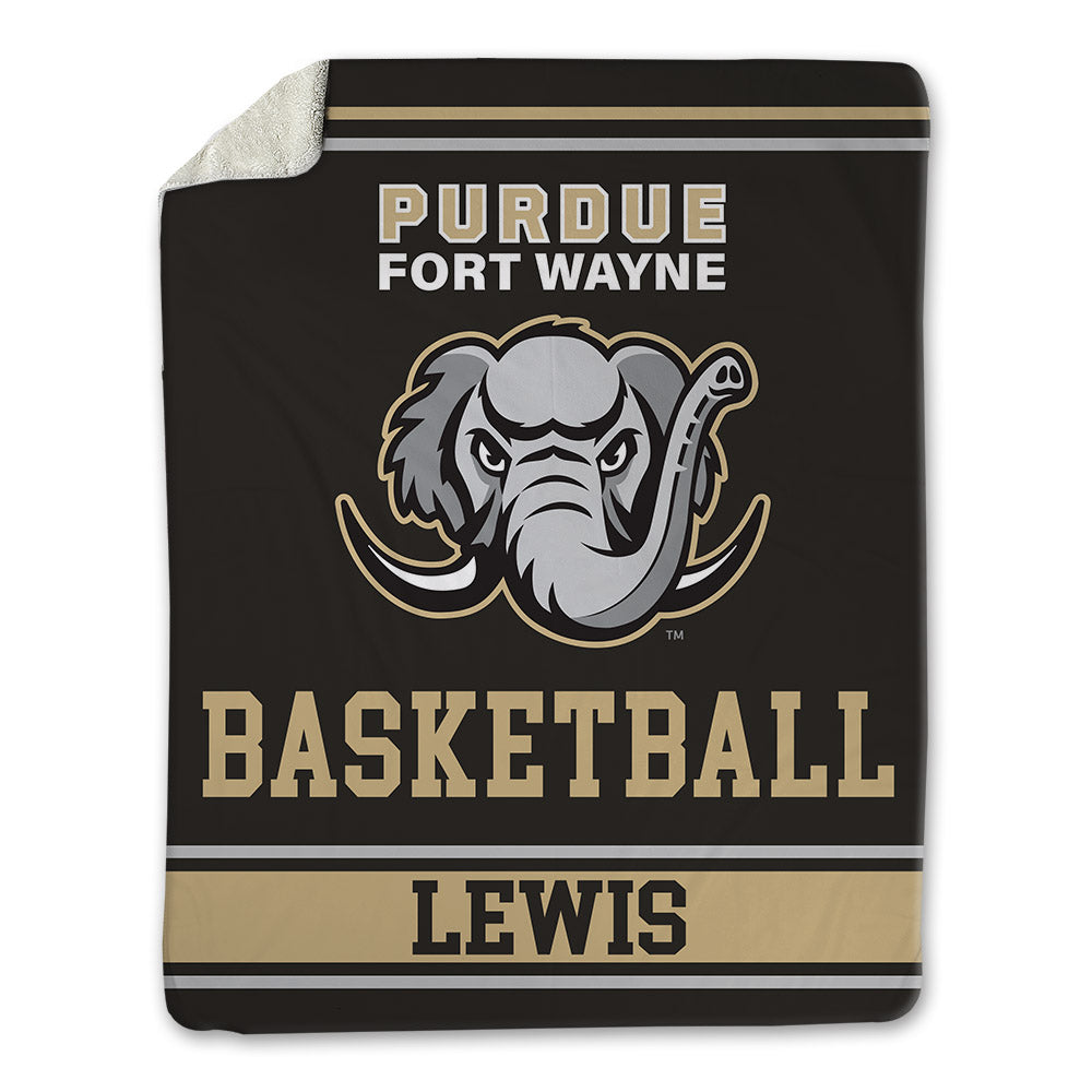 PFW - NCAA Women's Basketball : Madison Lewis - Blanket-0