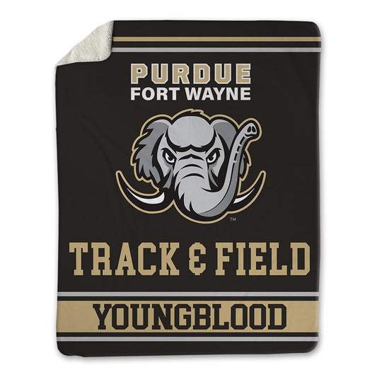 PFW - NCAA Men's Track & Field : Joseph Youngblood - Blanket-0