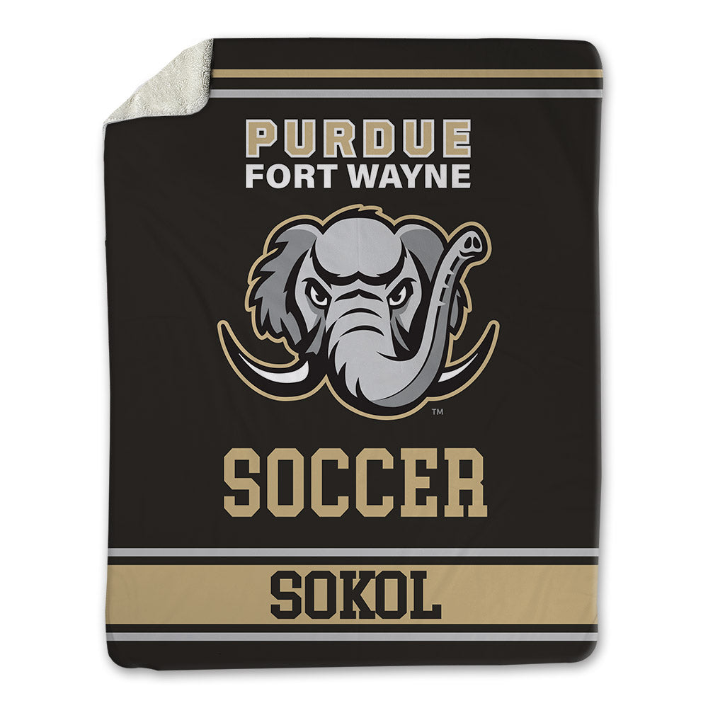 PFW - NCAA Women's Soccer : Sabrina Sokol - Blanket-0
