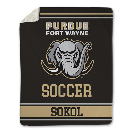 PFW - NCAA Women's Soccer : Sabrina Sokol - Blanket-0