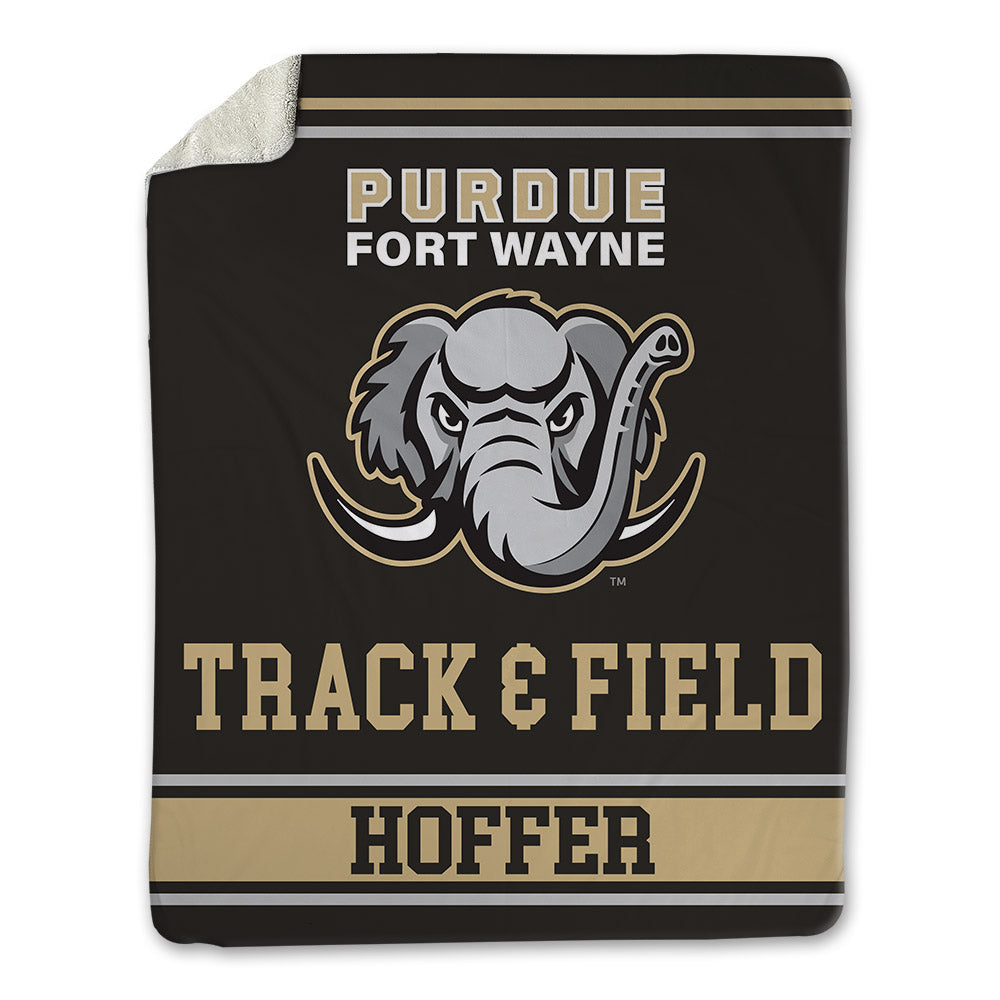 PFW - NCAA Men's Track & Field : Aaron Hoffer - Blanket-0