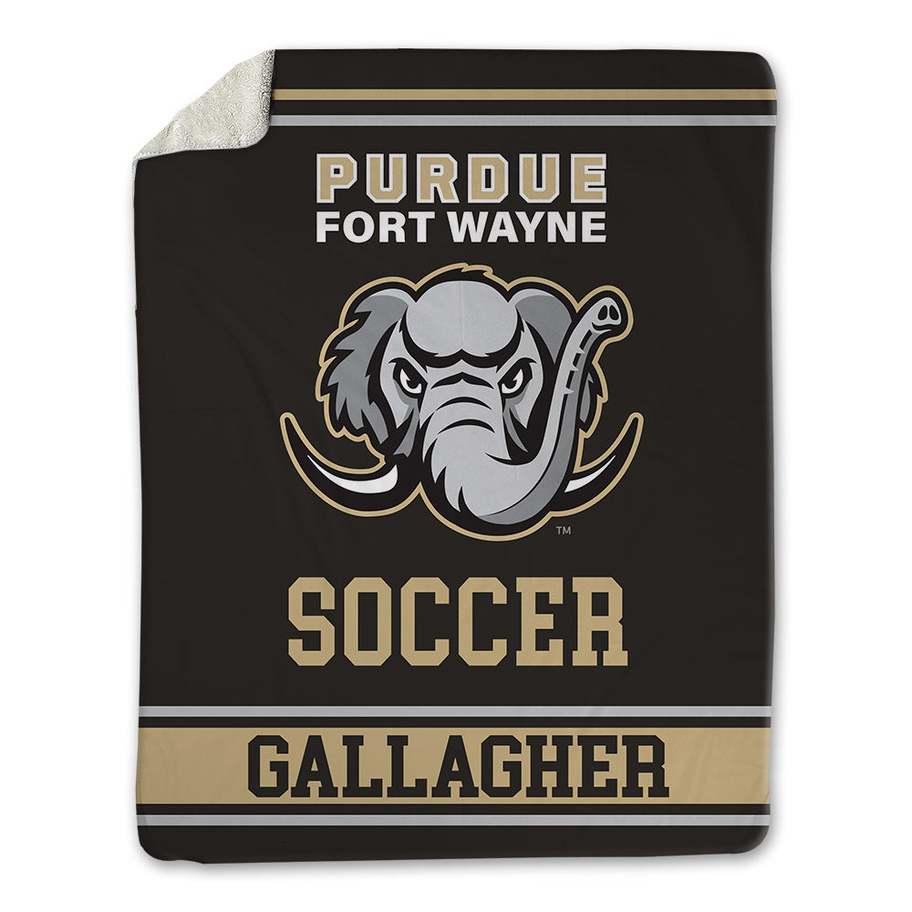 PFW - NCAA Women's Soccer : Morgan Gallagher - Blanket-0
