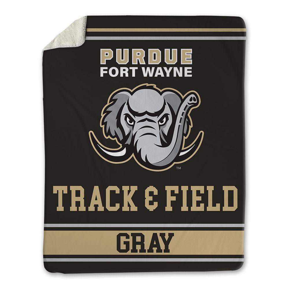 PFW - NCAA Women's Track & Field : Tiara Gray - Blanket-0