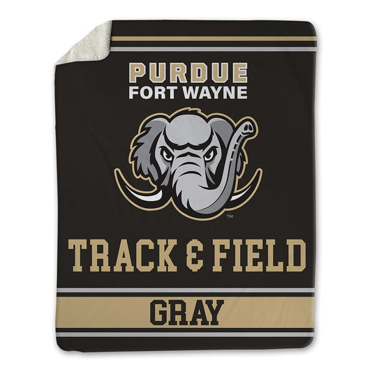PFW - NCAA Women's Track & Field : Tiara Gray - Blanket-0