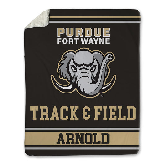 PFW - NCAA Men's Track & Field : Donovan Arnold - Blanket-0