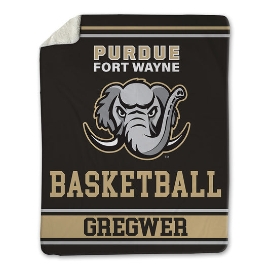 PFW - NCAA Women's Basketball : Claire Gregwer - Blanket-0