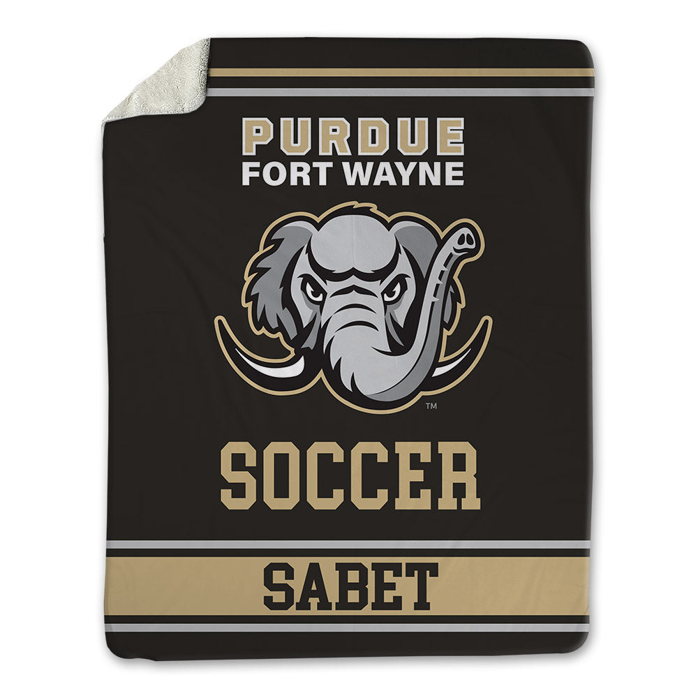 PFW - NCAA Women's Soccer : Dalia Sabet - Blanket-0