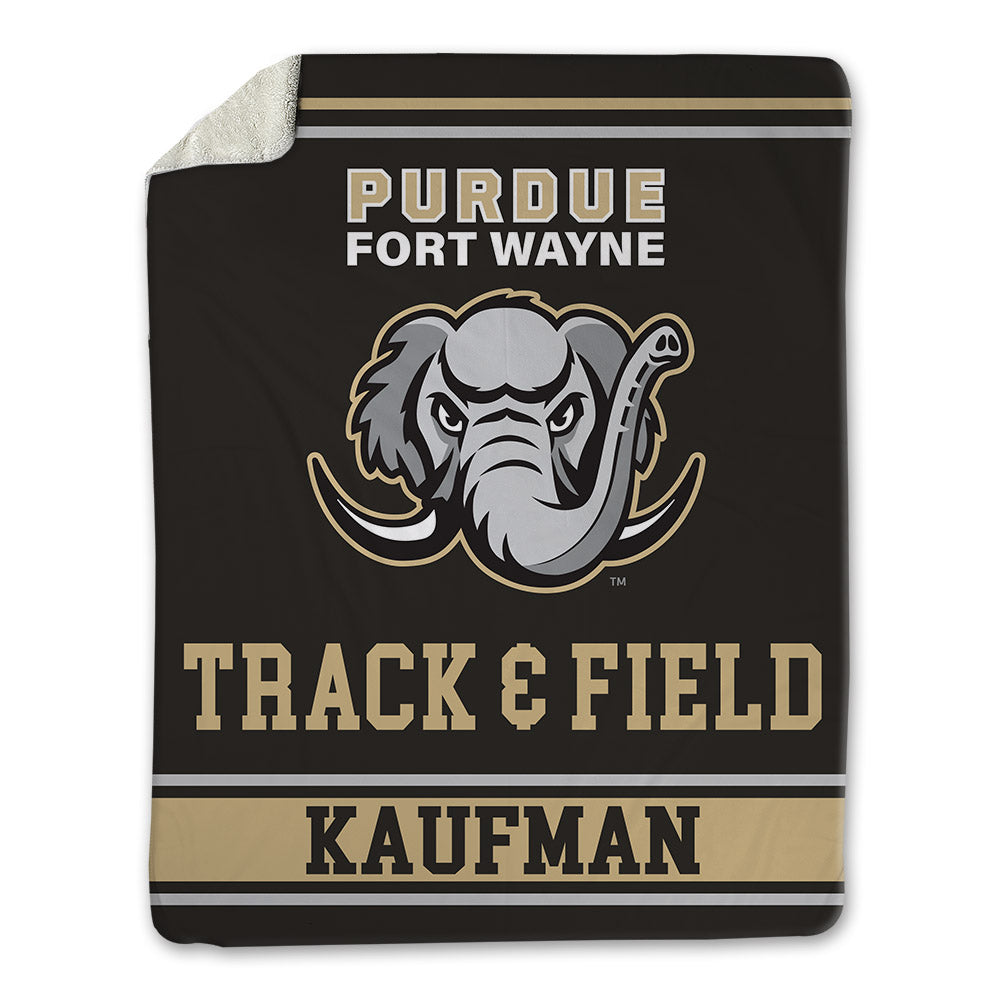 PFW - NCAA Men's Track & Field : Owen Kaufman - Blanket-0